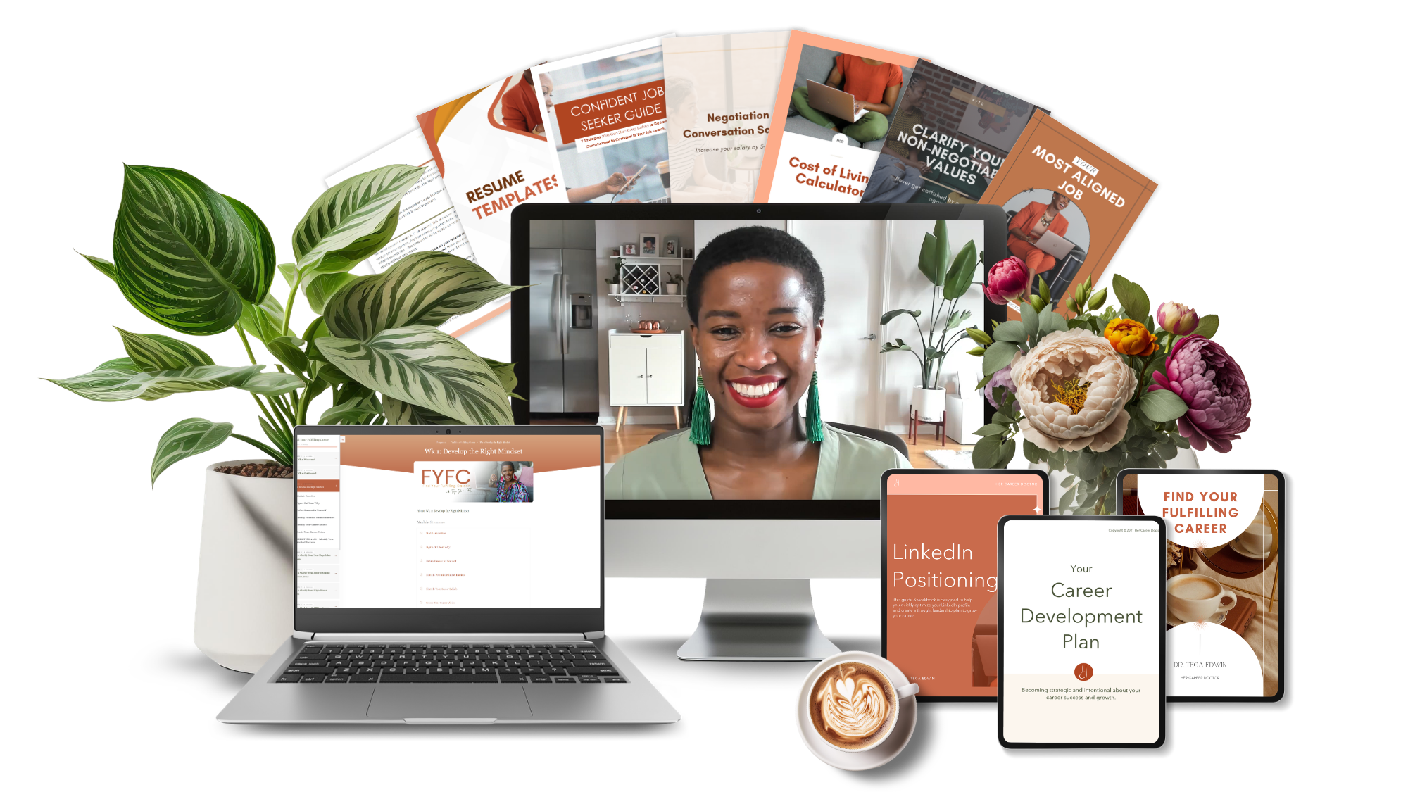 Find Your Fulfilling Career, career clarity and job search coaching program mockup